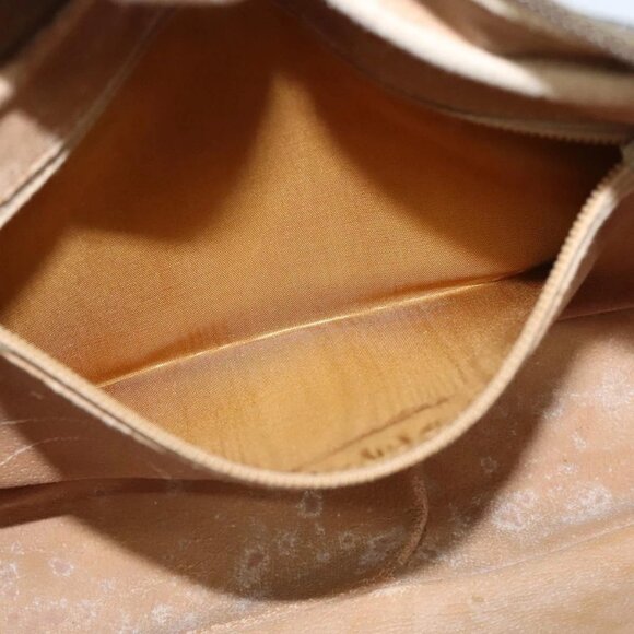 GUCCI GG Plus Supreme Shoulder Bag PVC Beige Gold Auth BA1591 - Picture 12 of 16